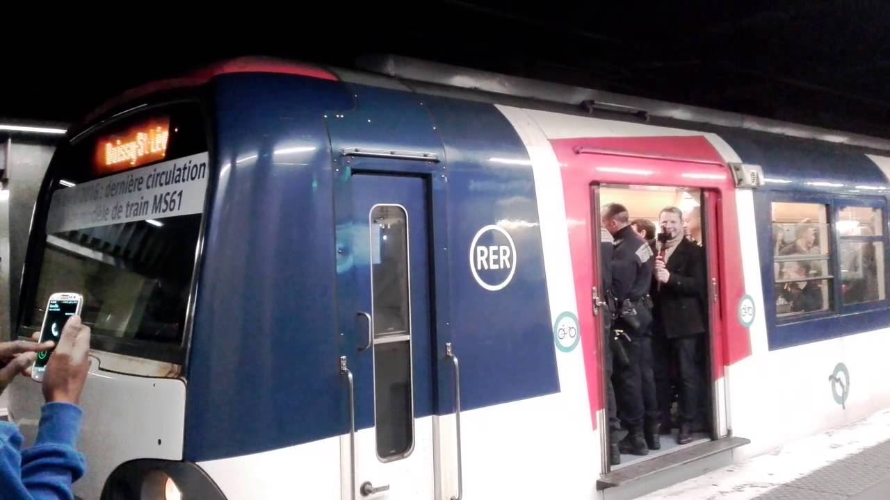 #Départ du dernier MS61 à Vincennes !!!!!!😢😢😢