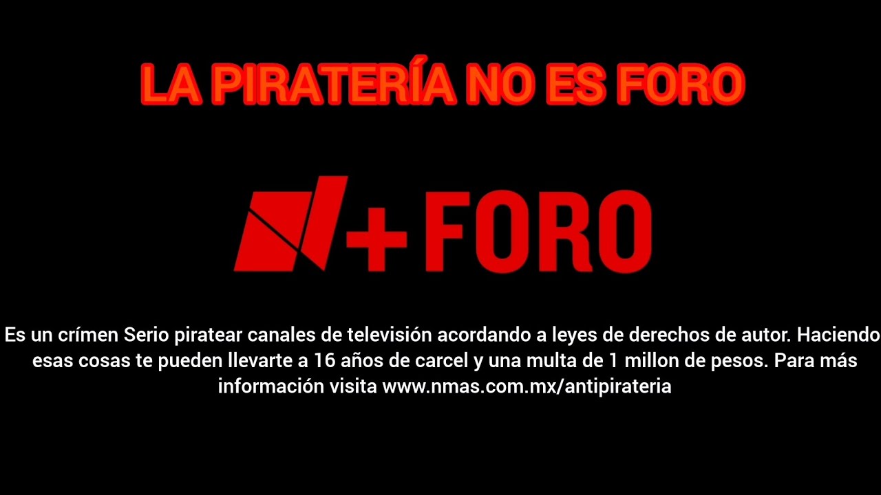 [FALSO] Pantalla antipirateria de Nmas Foro (Foro TV)