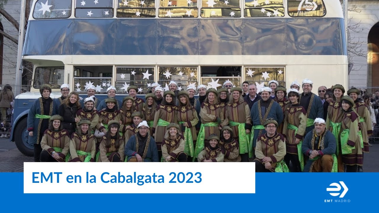 EMT en la cabalgata 2023