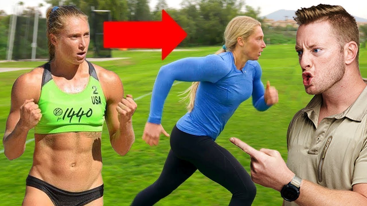 Pro Volleyball Athlete Attempts the Army Combat Fitness Test