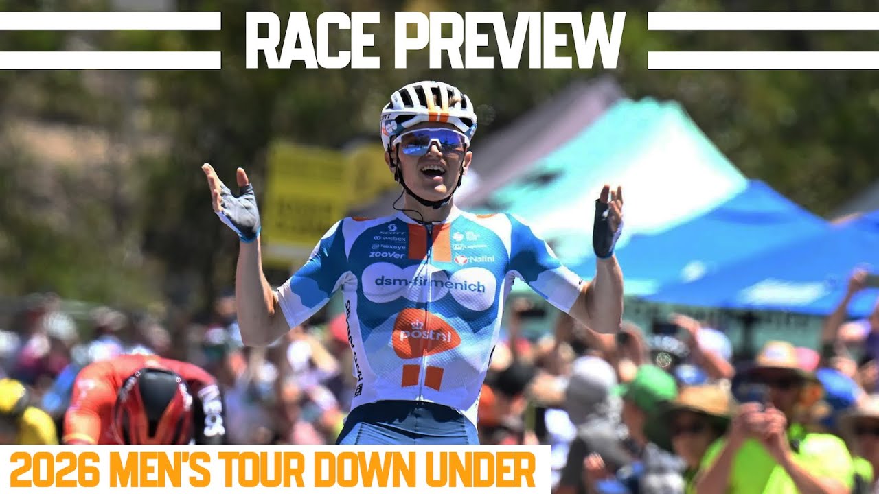 2026 Santos Tour Down Under- Men's Race PREVIEW | The BEST Course Yet!