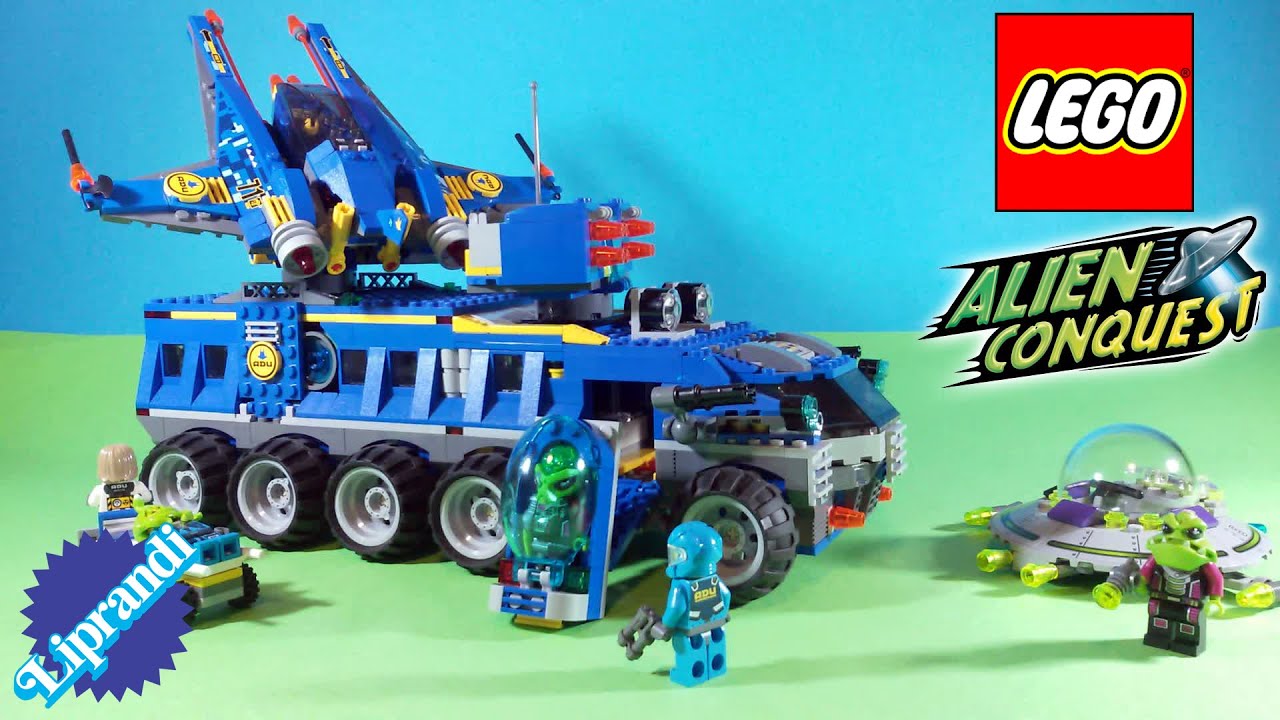 LEGO ALIEN CONQUEST - 7066 EARTH DEFENSE HQ RECENSIONE (ita)