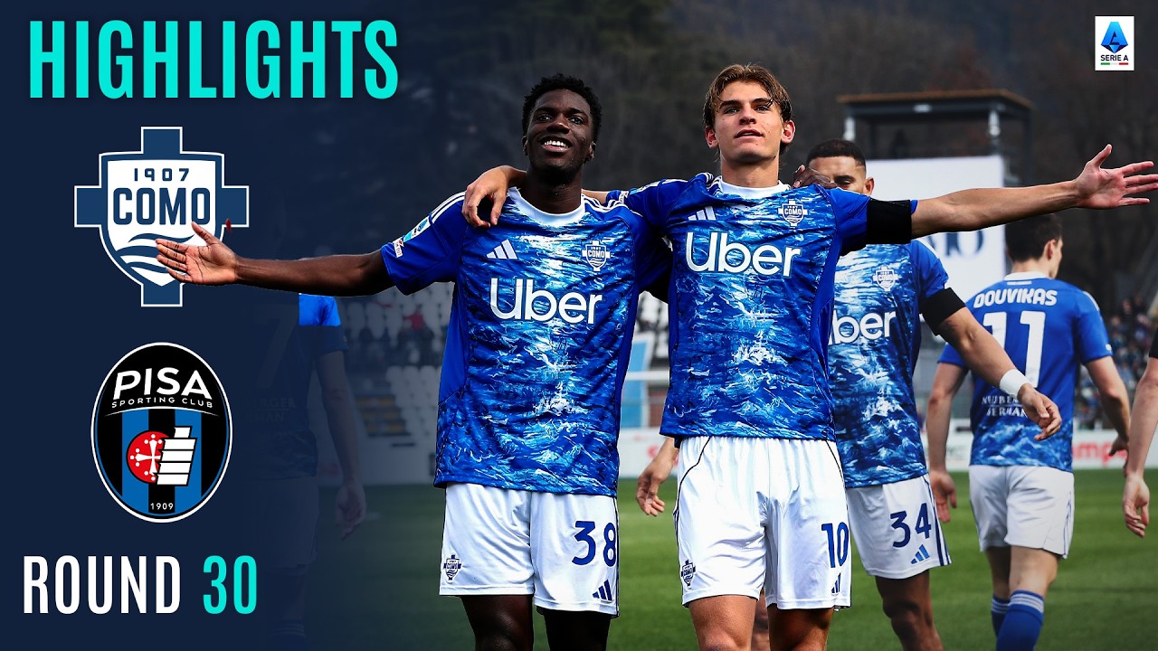 Como Consolidate Fourth Place! | COMO-PISA | HIGHLIGHTS | Serie A 2025/26