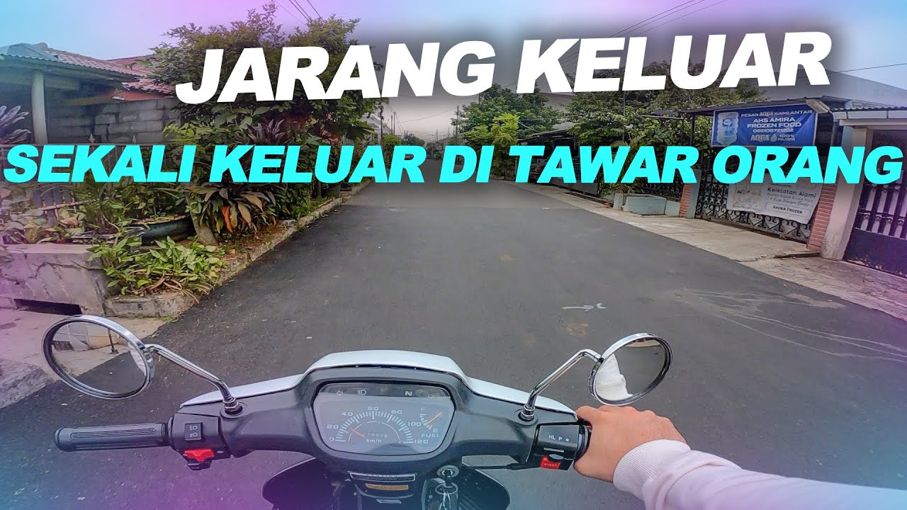 NYORIDE NAIK ASTREA GRAND 1996 PUNYA BOKAP !!!!