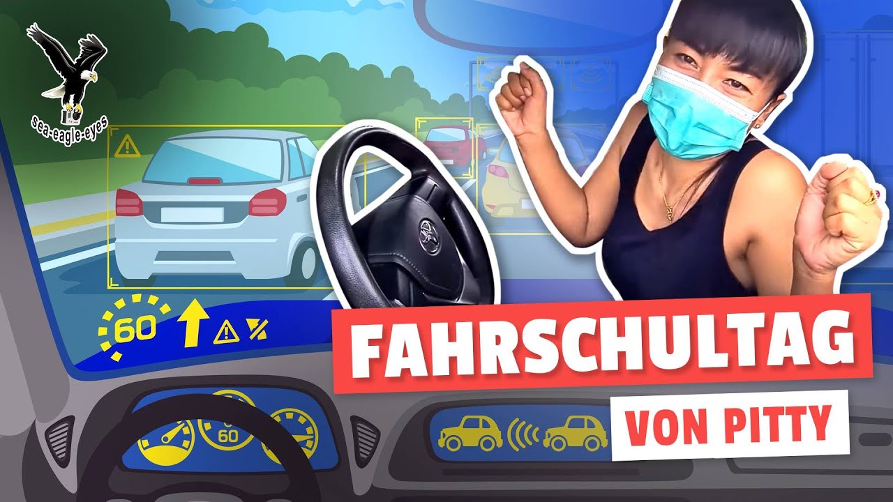 1. Fahrschultag von Pitty! Wird sie es schaffen? Thailand Führerschein machen