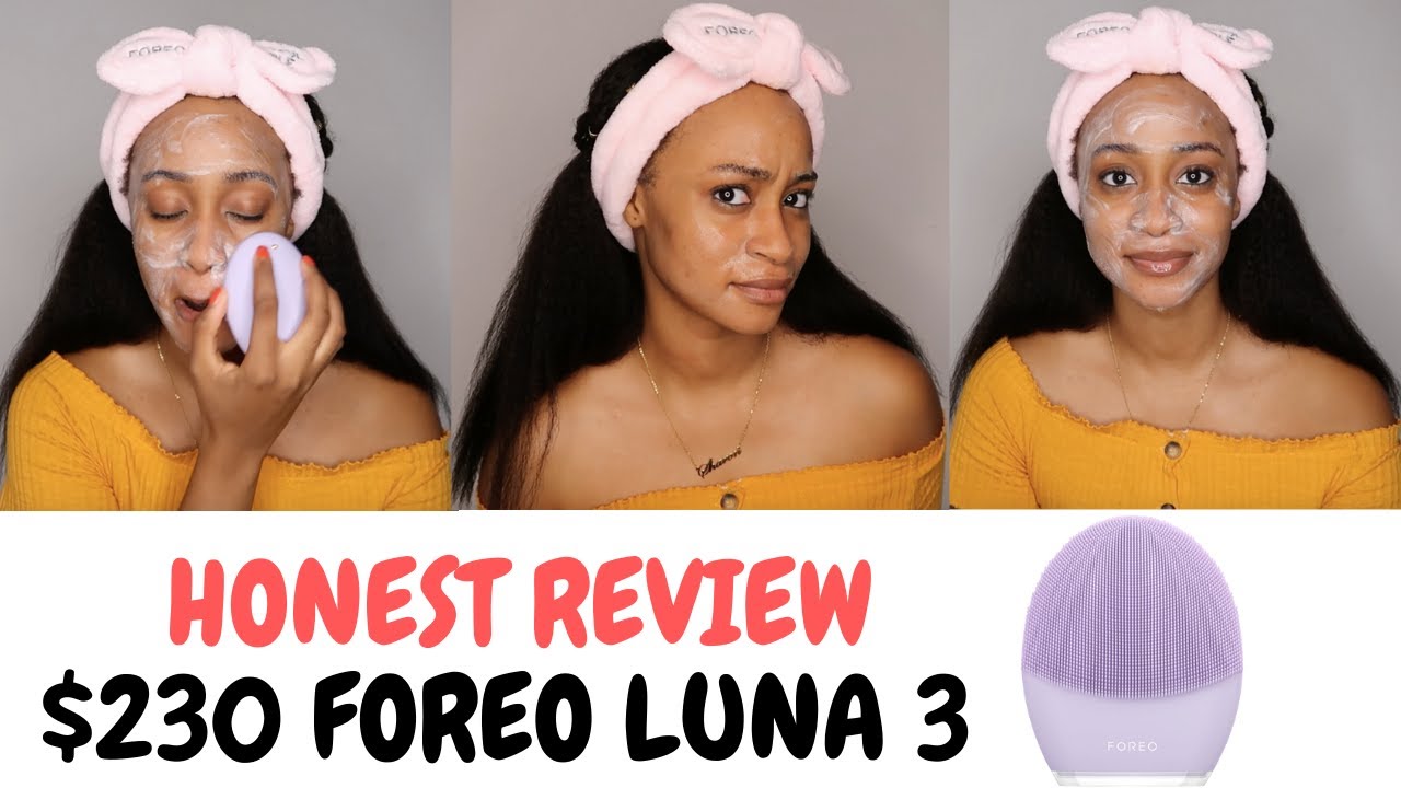 $200 CLEANSING DEVICE? FOREO LUNA 3 PLUS| ACNE PRONE SKINCARE ROUTINE