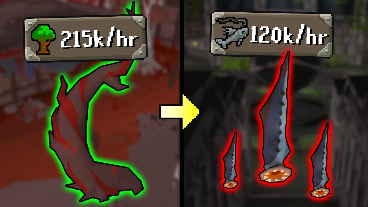 В OSRS только что добавили 3 мощных новых способа прокачки навыков