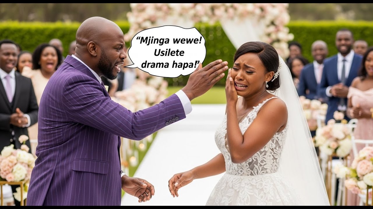 Bwana Harusi Alimpiga Bi Harusi Kofi Siku ya Harusi , Kile Alichofanya Baadaye Kiliwashangaza Wote 😲