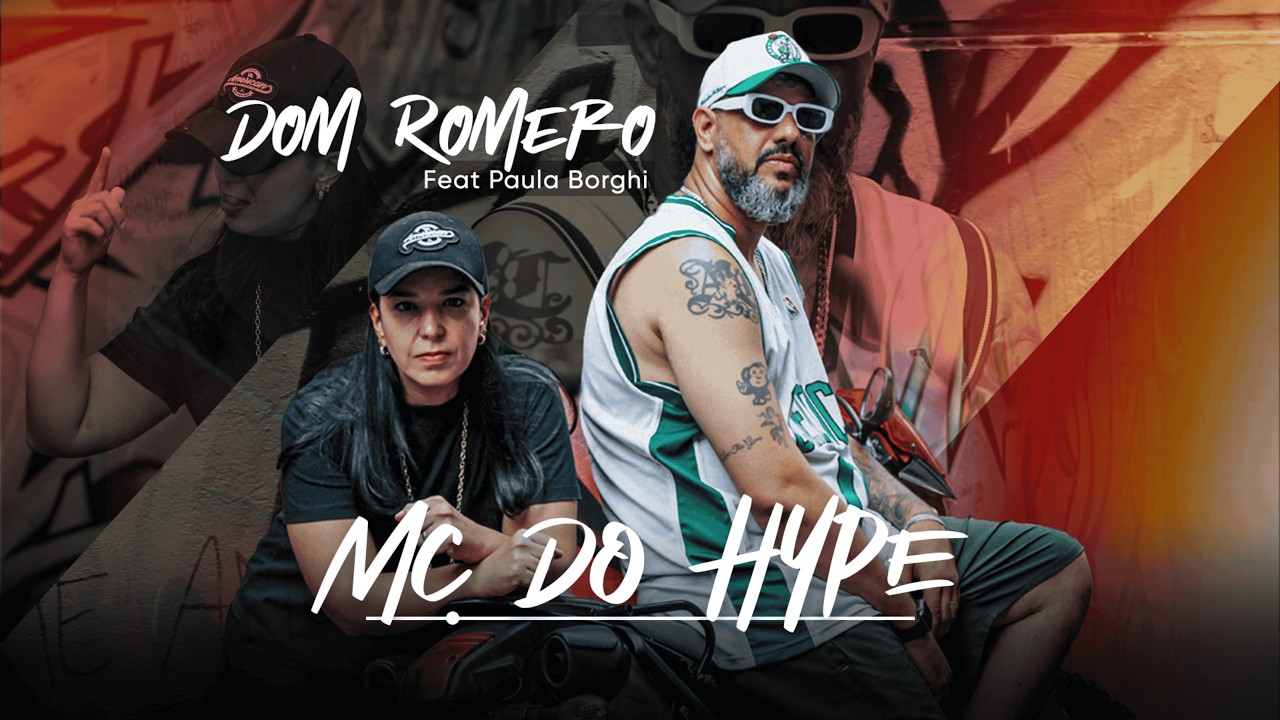 RAP GOSPEL - MC DO HYPE - DOM ROMERO E PAULA BORGHI (CLIPE OFICIAL 4K)