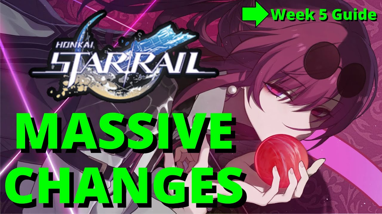 Honkai Star Rail MASSIVE CHANGES Weekly Guide Week 5 Level 50 60 Jing Yuan BIS Relic Gear F2P