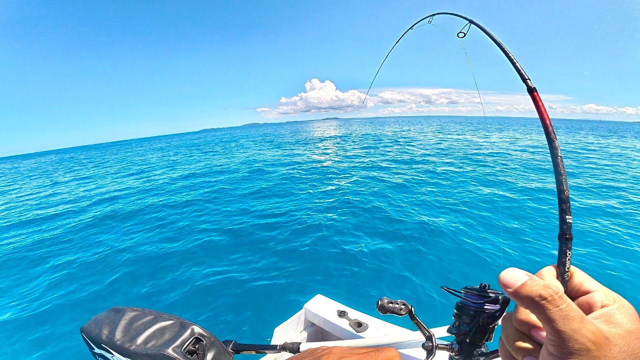 MANTAP DAN EDYANNN ..!!! TES ROD TRAVEL DAIDO NOMAD JIGGING & CASTING DI LAUTAN , HASILNYAA ...