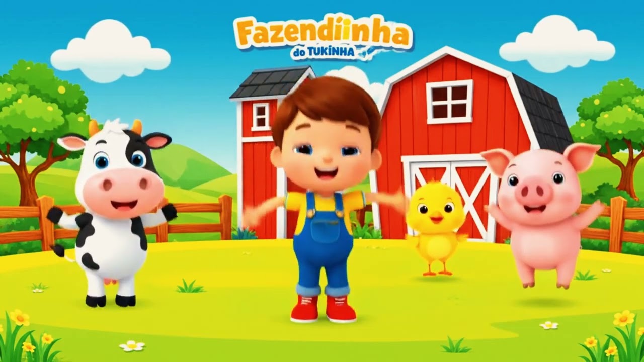 Corre e Pula na Fazendinha do Tukinha 🎉🎶