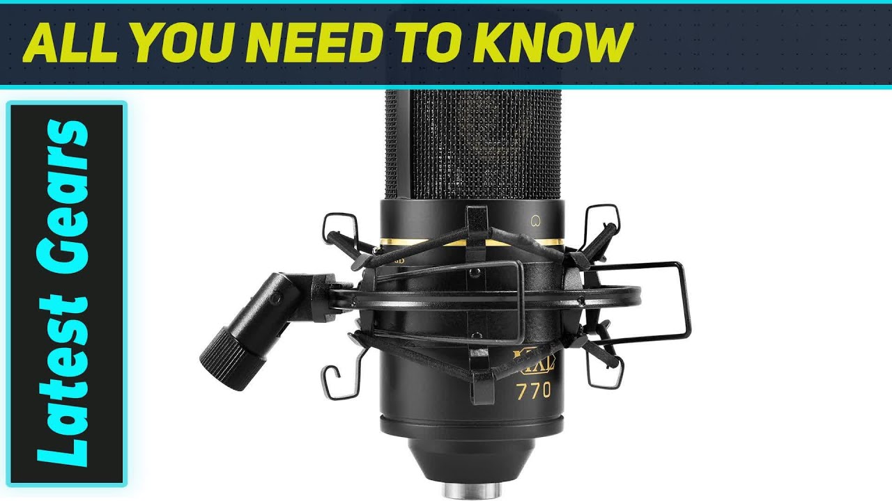 MXL 770: The Ultimate Condenser Mic for Studio & Streaming
