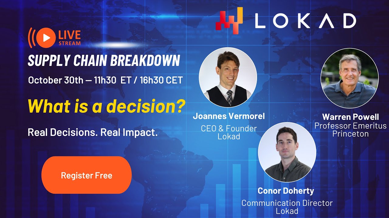 Supply Chain Breakdown: What is a decision?