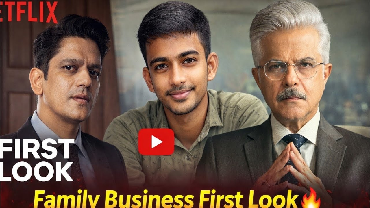 Family Business First Look 🔥 | Anil Kapoor Powerful Avatar | Vijay Varma | Netflix India | Review