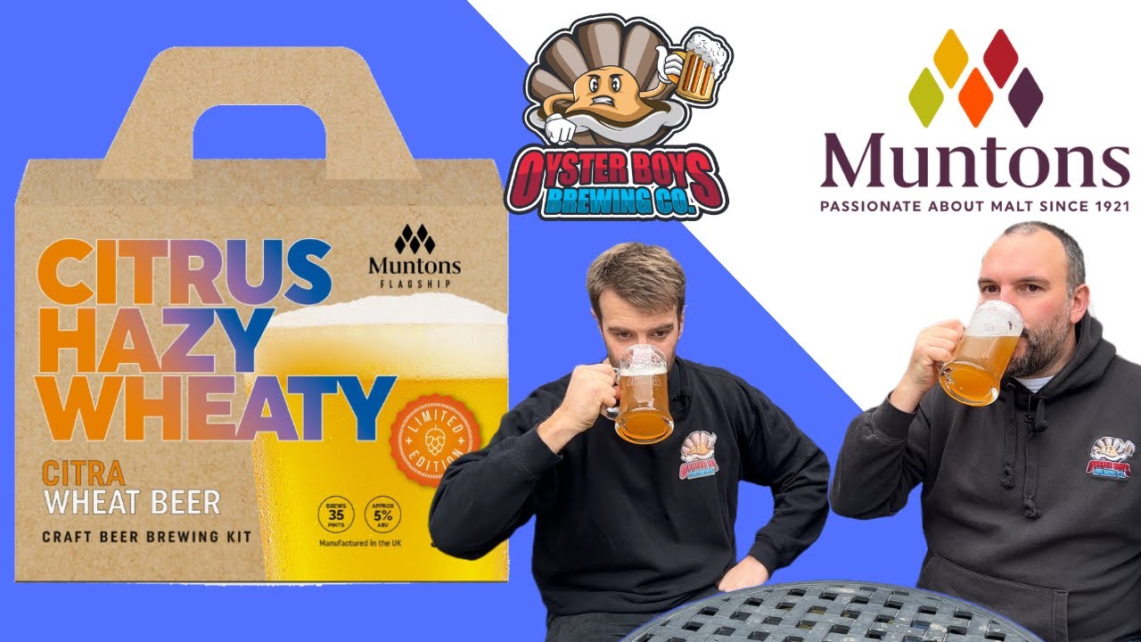 Citra Wheat Beer Kit Review - Muntons Flagship Extract