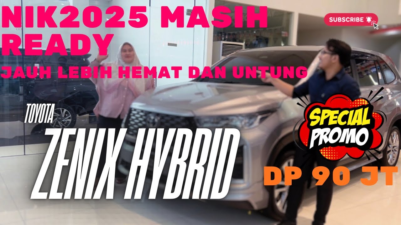 NIK 2025 Masih Ready! Innova Zenix Hybrid Lebih Hemat & Untung - DP Start 60 JTan