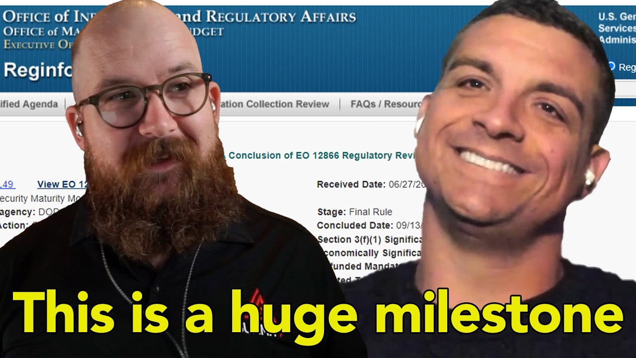 CMMC Final Rule Publication: Imminent