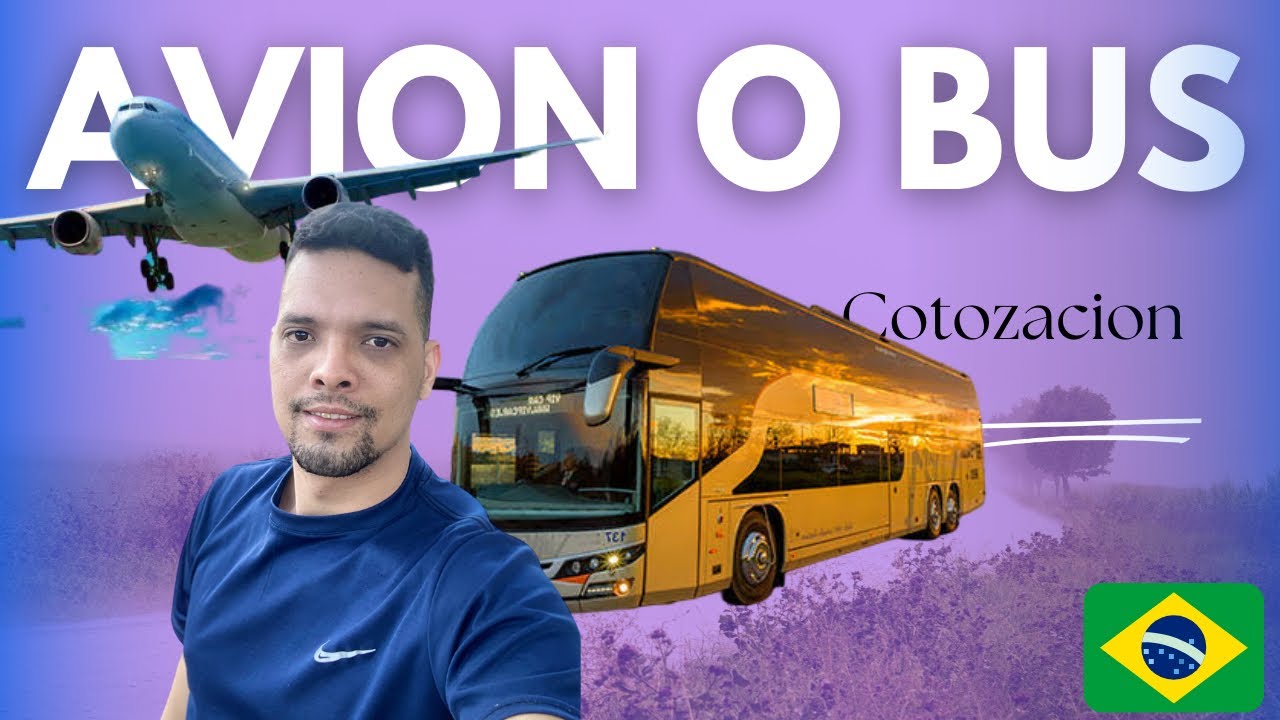 Cotización de pasajes aéreos y terrestre al Sur de Brasil 🇧🇷