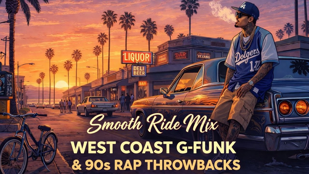 West Coast G Funk & 90s Rap Throwbacks – Smooth Ride Mix
