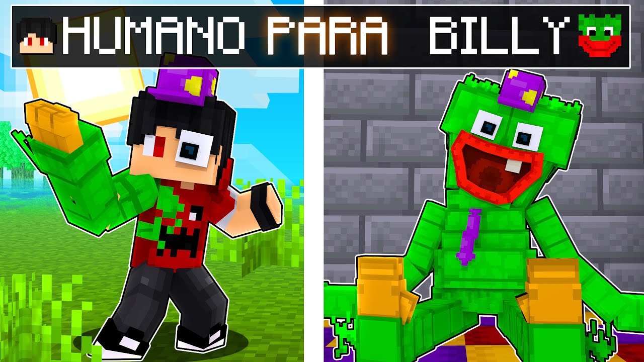 A história do HUMANO para o SILLY BILLY no Minecraft ‹‹ P3DRU ››