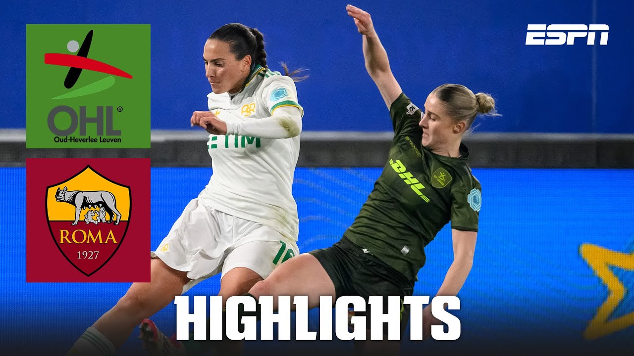 Roma earn first point in draw vs. OH Leuven | UEFA Women’s Champions League Highlights