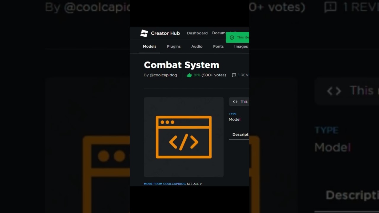 How To Make A Combat System In Roblox Studio | Tutorial #roblox #tutorial #robloxstudio #blender