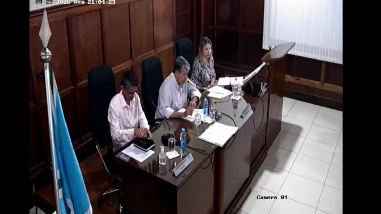 Sessão Ordinária de 29/09/2025 da Câmara Municipal de Tupi Paulista