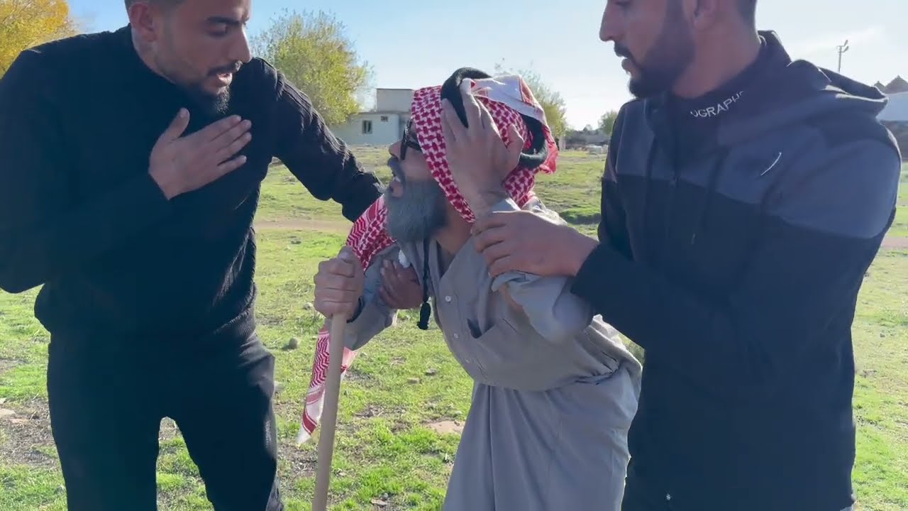 ليش ضربت الشايب ابو عجلان😱خليل وعلاء