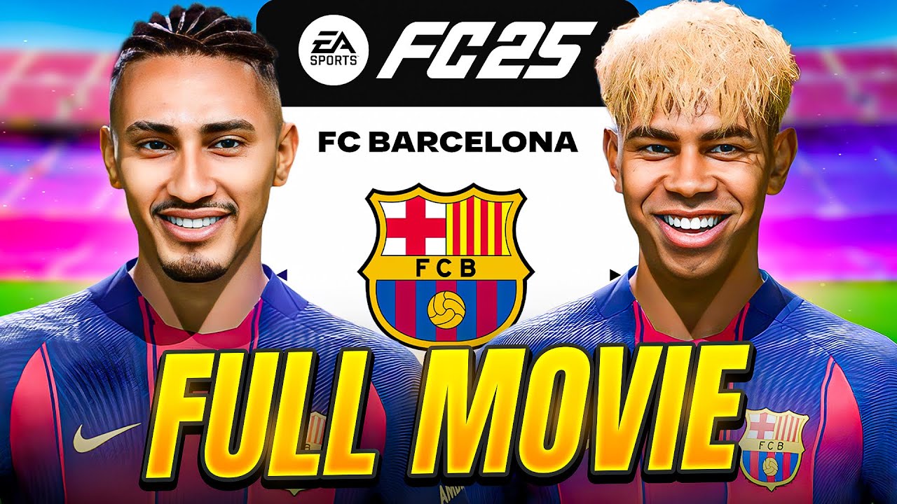 FC25 Barcelona Career Mode - Full Movie