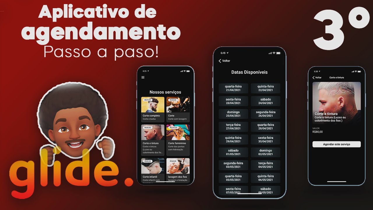 Criando Aplicativo de agendamento - passo a passo - 03  #glide