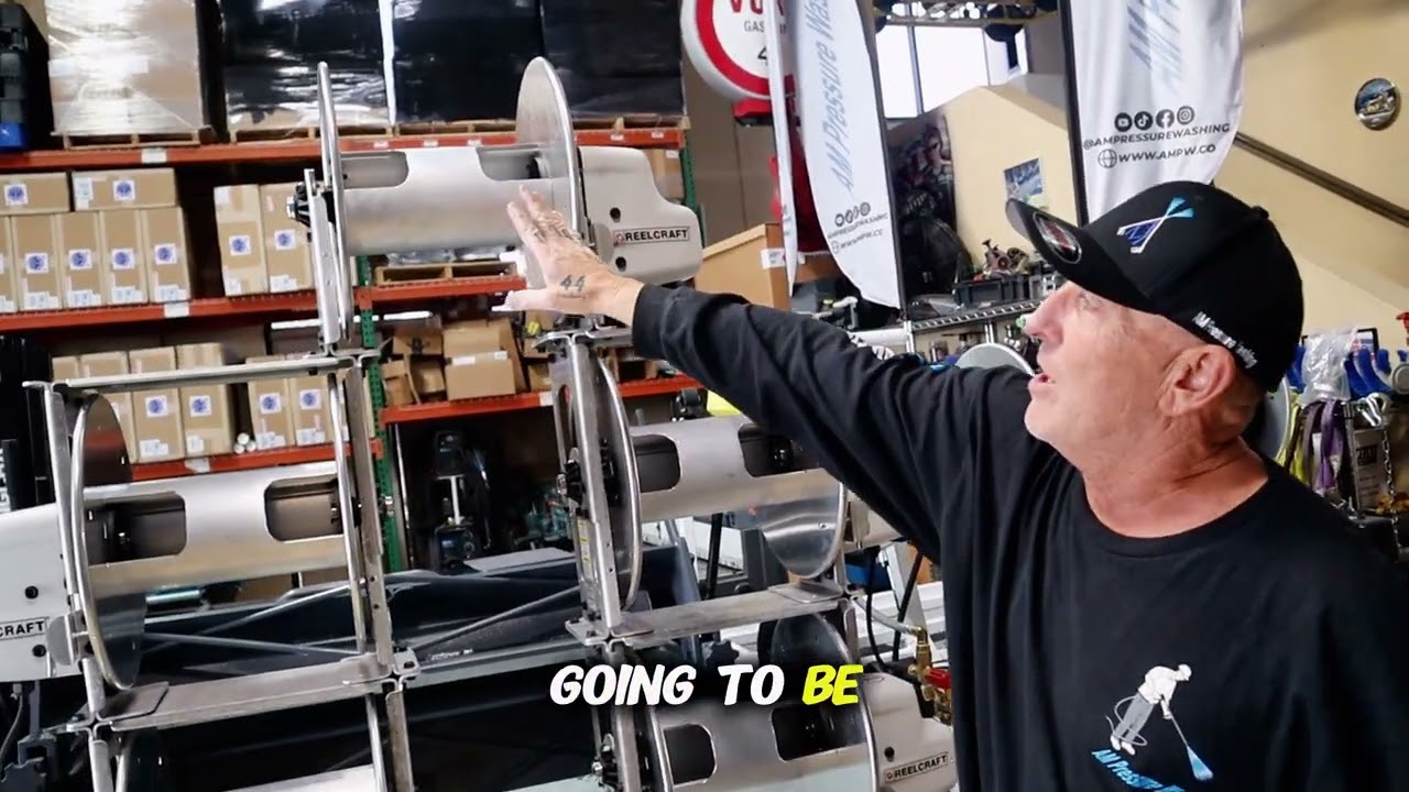 Reelcraft Aluminum Retractable Hose Reels | New Van Build Coming Soon