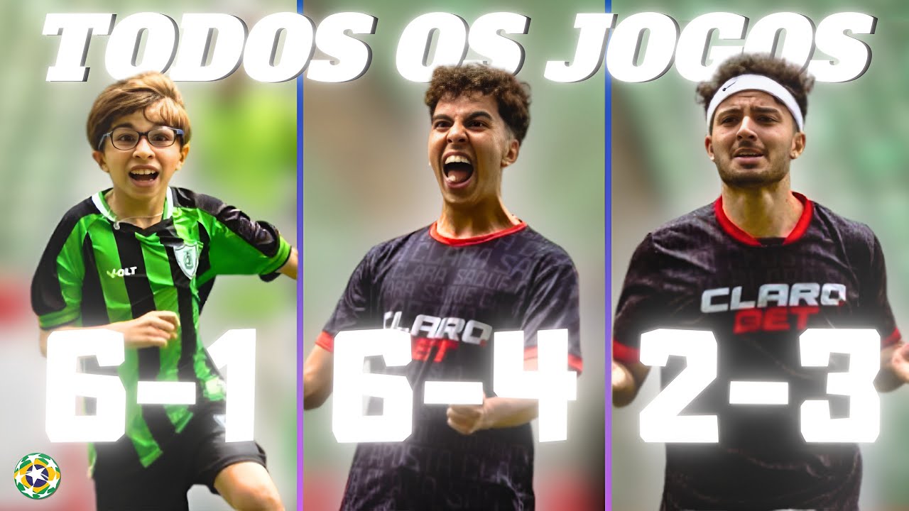 MELHORES MOMENTOS DE TODOS OS JOGOS DO MENOR X1 DA INTERNET