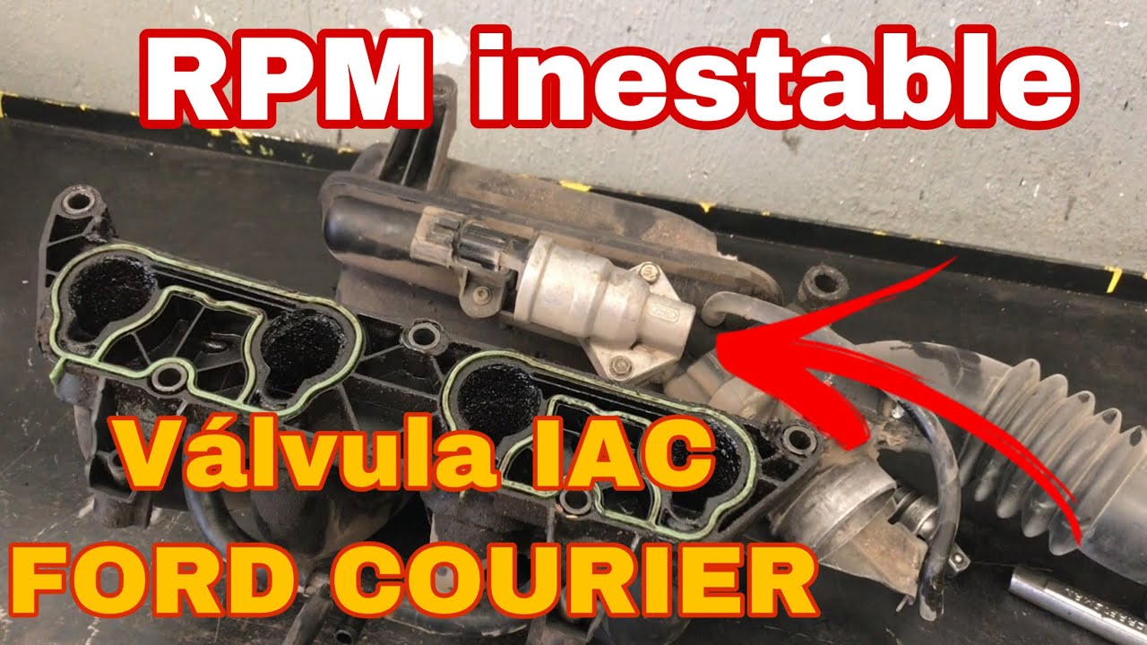 Válvula IAC Ford Courier RPM INESTABLE