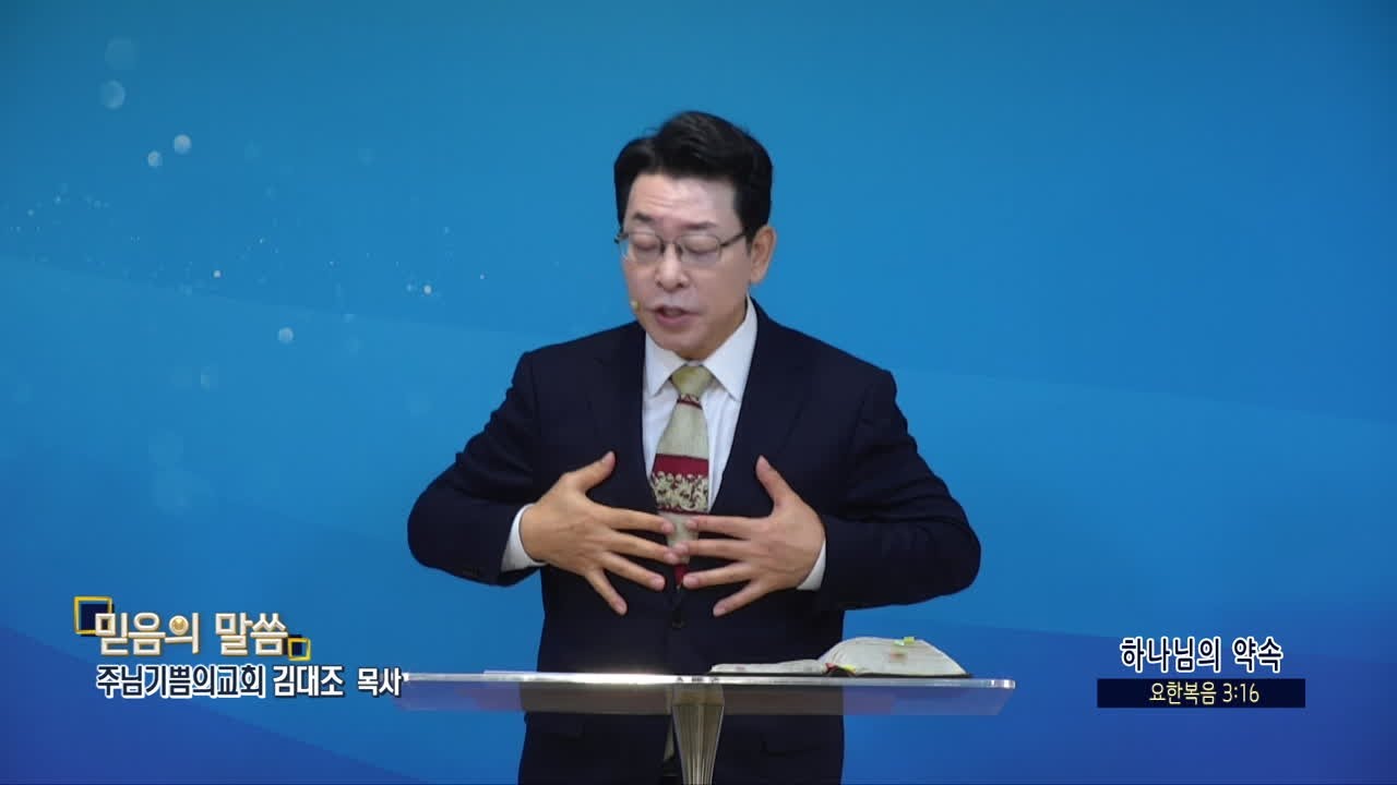 주님기쁨의교회 김대조목사(CBS 믿음의 말씀 348회) - 하나님의 약속