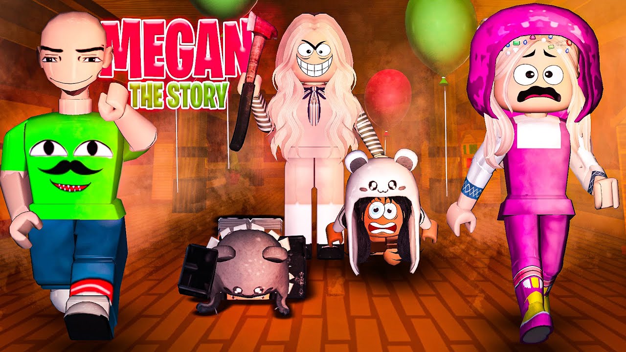 ROBLOX M3GAN STORY PART 2 W/ BOBBY, MASH, CRYSTAL AND EMERALD