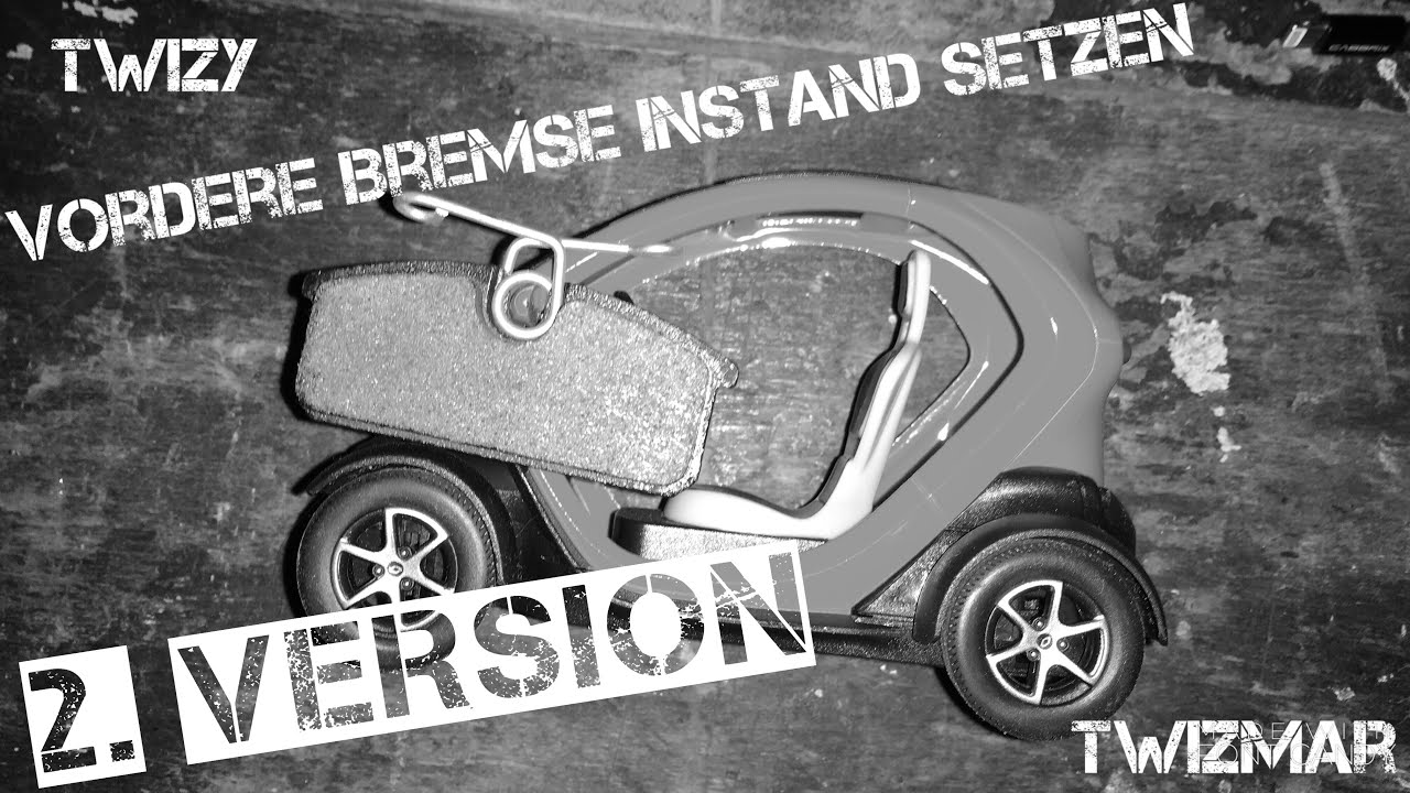 Twizy - vordere Bremse instand setzen