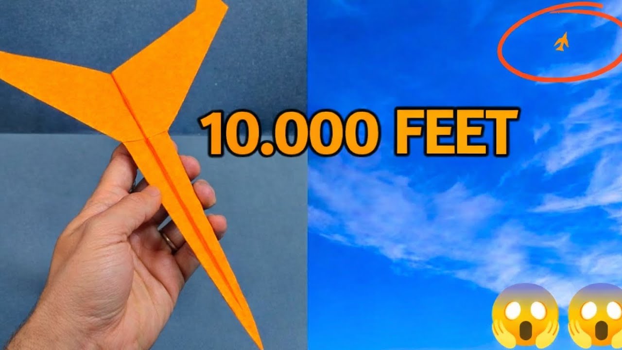 10,000 feet flying fighter jet How to make paper helicopter 