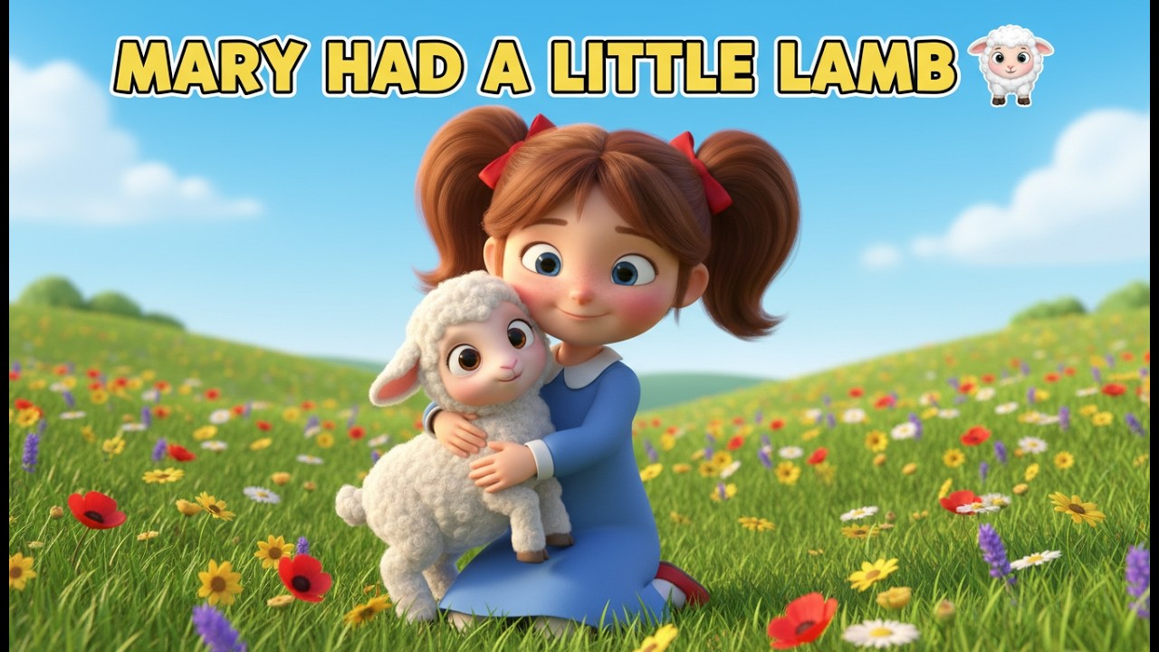 Mary Had a Little Lamb | Nursery Rhymes for Kids