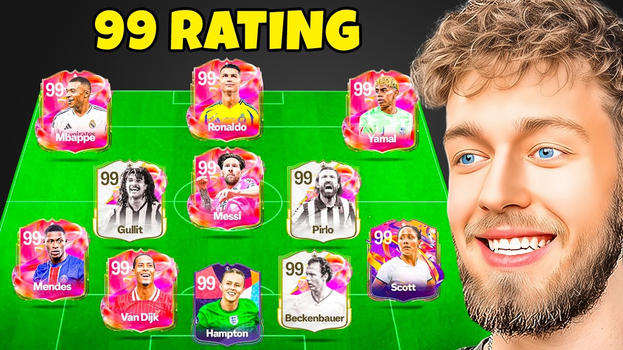 Postavil Jsem Tým POUZE z 99 Rated Karet!
