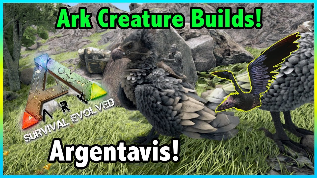 Ark Creature Builds!! || ARGENTAVIS Builds! || Ark Survival Evolved!