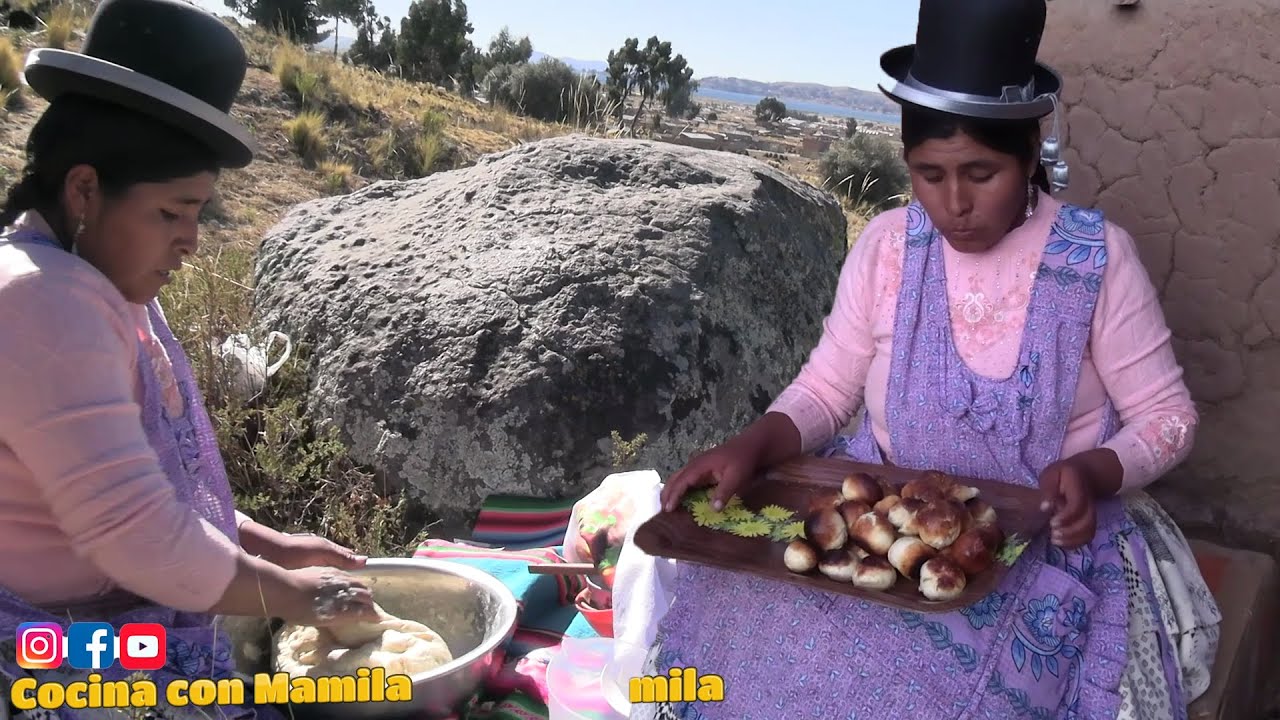 HACIENDO MIS PANCITOS EN EL CAMPO - COCINA CON MAMILA