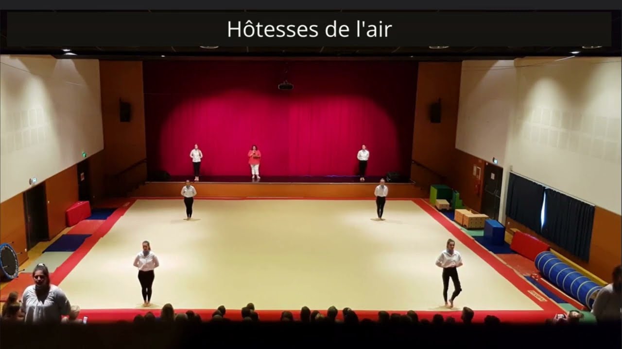 Gala de gym 2023 - Hôtesses de l'air
