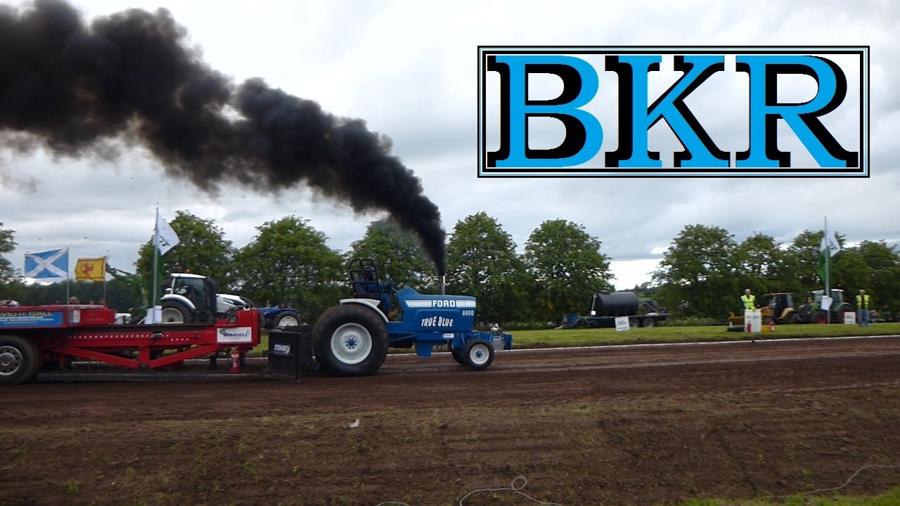 TRACTOR PULLING at BRECHIN , SCOTLAND 2017