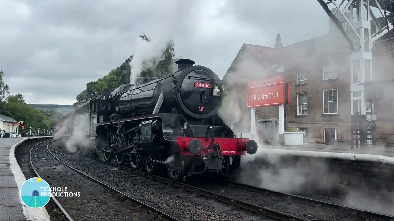 Various Steam Locomotives in the UK 2024