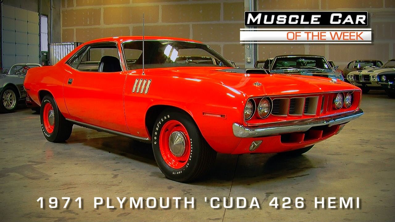 Muscle Car Of The Week Video #68:  1971 Hemi 'Cuda
