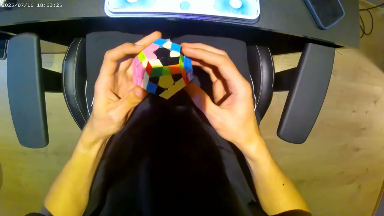 Megaminx grind-58.24s [POV]