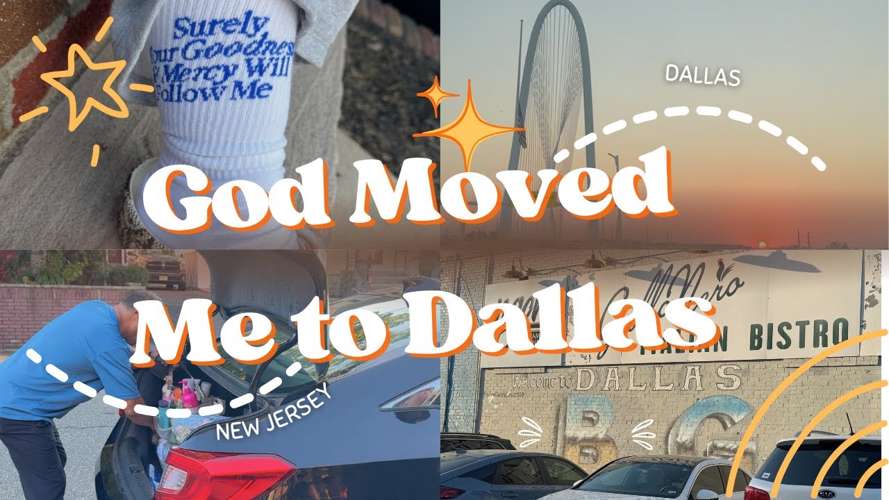 GOD MOVED ME TO DALLAS | MY TESTIMONY & HOW I KNEW