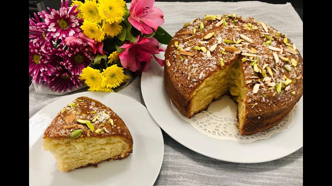 Eid special sponge cake | کیک اسفنجی نرم و لطیف برای عید