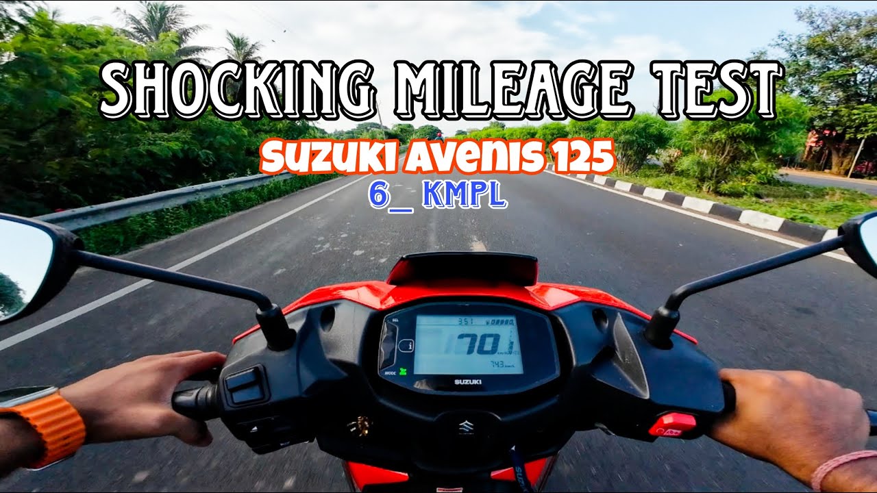 Suzuki Avenis 125 SHOCKING HIGHWAY MILEAGE 🤯😱